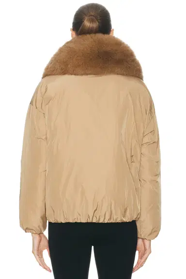 Yves Salomon Short Down Jacket | Thumbnail 3