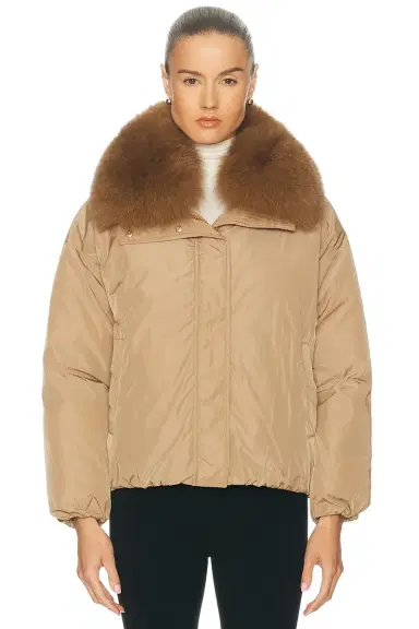 Yves Salomon Short Down Jacket | Thumbnail 1