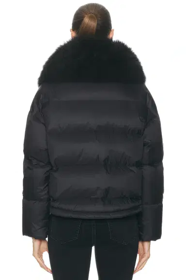 Yves Salomon Short Down Jacket | Thumbnail 4 Yves Salomon Short Down Jacket | Thumbnail 4