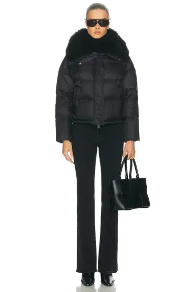 Yves Salomon Short Down Jacket | Thumbnail 5 Yves Salomon Short Down Jacket | Thumbnail 5