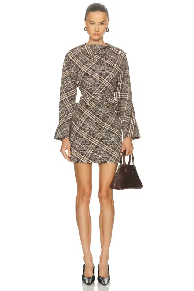 SIMKHAI Harpor Longsleeve Mini Dress