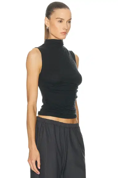 ENZA COSTA Cashmere Sleeveless Twist Top | Thumbnail 2
