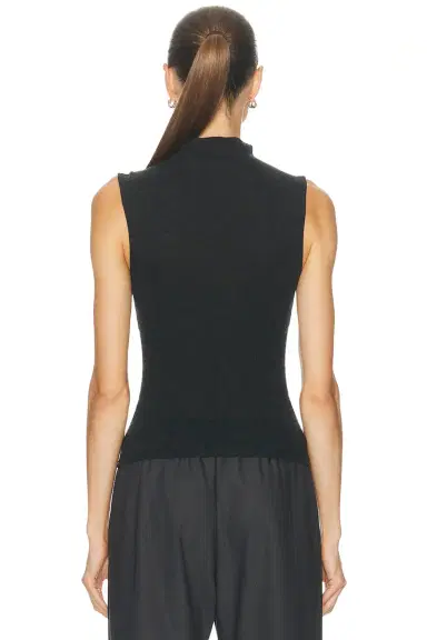ENZA COSTA Cashmere Sleeveless Twist Top | Thumbnail 3