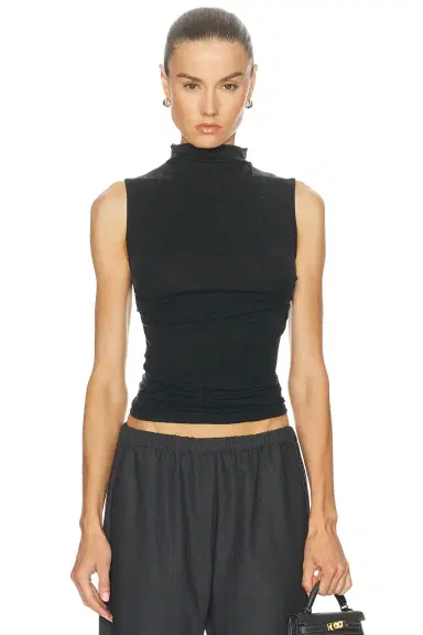 ENZA COSTA Cashmere Sleeveless Twist Top | Thumbnail 1