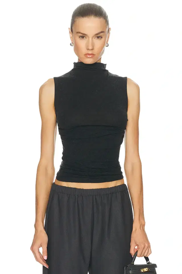 Enza Costa Cashmere Sleeveless Twist Top