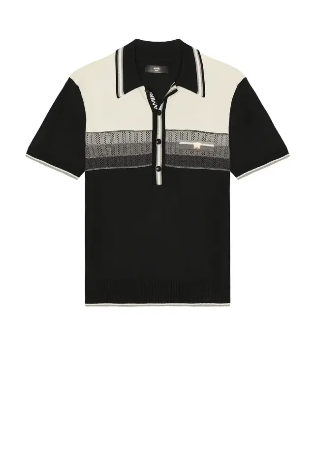 Amiri MA Striped Polo
