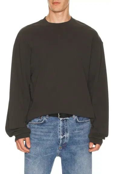AGOLDE Long Sleeve Asha Tee | Thumbnail 3