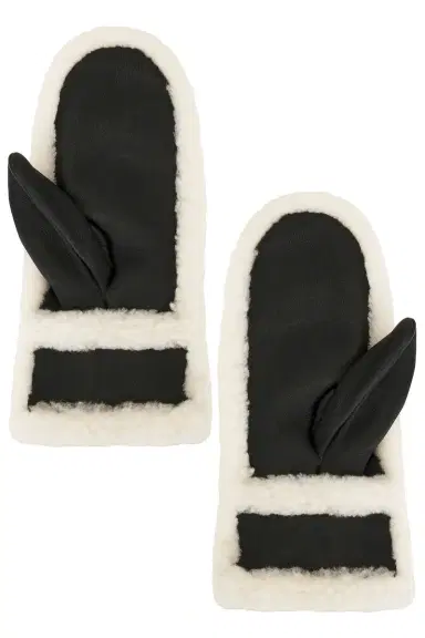 Yves Salomon Merino Mittens | Thumbnail 2 Yves Salomon Merino Mittens | Thumbnail 2
