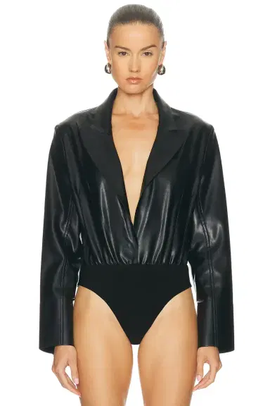 Norma Kamali Easy Fit Single Breasted Bodysuit | Thumbnail 2