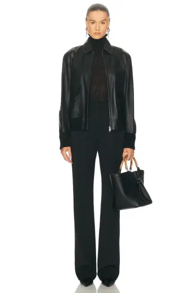 Ralph Lauren Collection Long Sleeve Turtleneck Top | Thumbnail 4