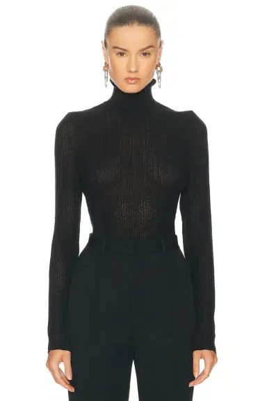 Ralph Lauren Collection Long Sleeve Turtleneck Top | Thumbnail 1
