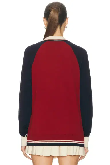 AMIYA Yale Polo Sweater | Thumbnail 3