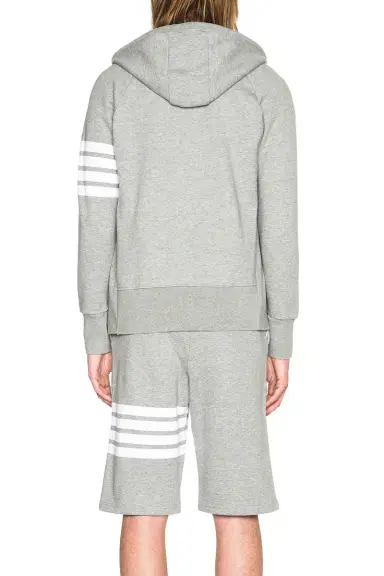 Thom Browne Engineered 4 Bar Zip Hoodie | Thumbnail 5