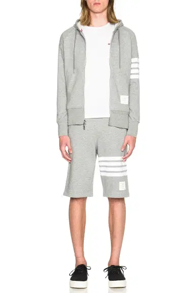 Thom Browne Engineered 4 Bar Zip Hoodie | Thumbnail 6