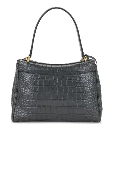 Balenciaga Rodeo Small Croc Embossed Top Handle Bag | Thumbnail 4 Balenciaga Rodeo Small Croc Embossed Top Handle Bag | Thumbnail 4