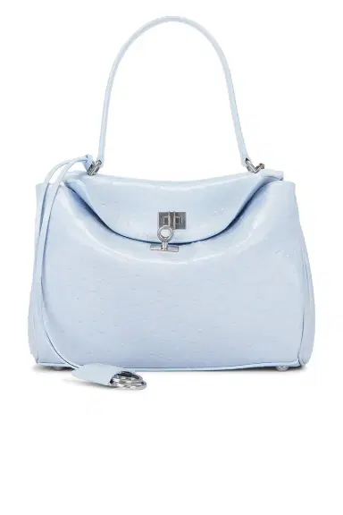 Balenciaga Rodeo Small Ostrich Top Handle Bag | Thumbnail 3