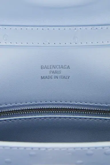 Balenciaga Rodeo Small Ostrich Top Handle Bag | Thumbnail 7