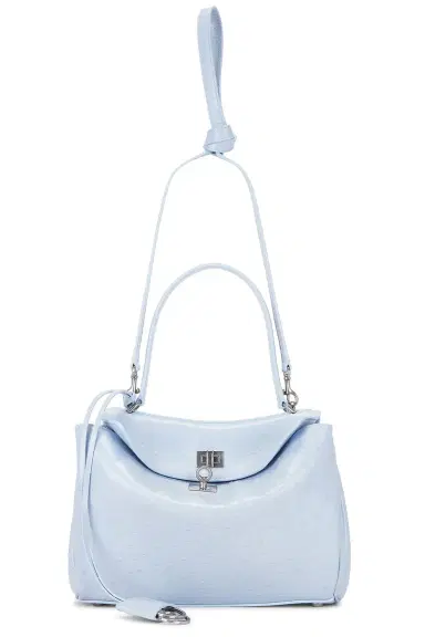 Balenciaga Rodeo Small Ostrich Top Handle Bag | Thumbnail 1