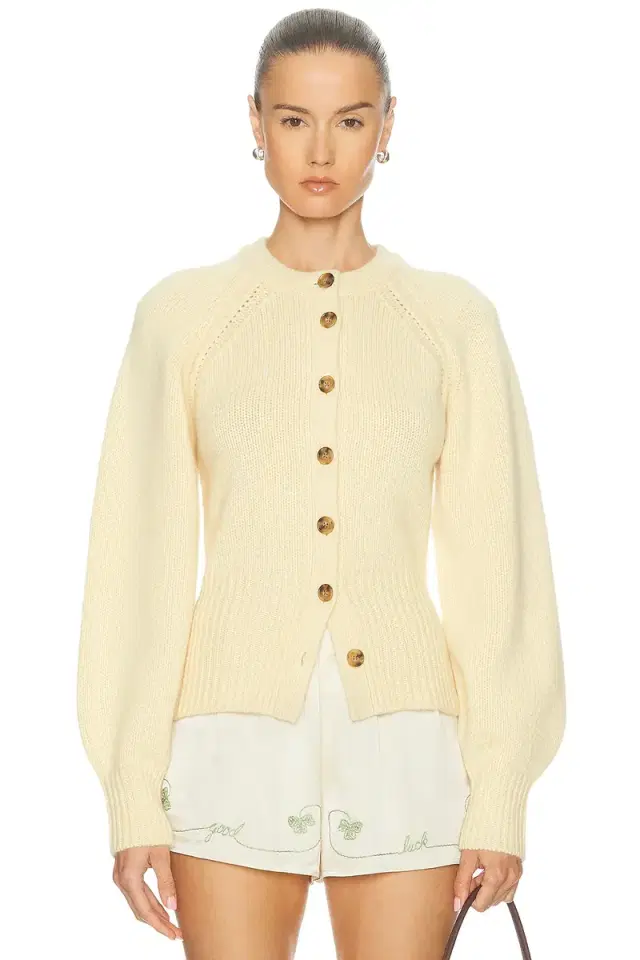 Guest In Residence Sculpted Cardigan