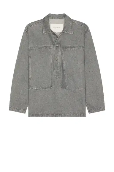 JW Anderson Patch Pocket Rugby Shirt | Thumbnail 1 JW Anderson Patch Pocket Rugby Shirt | Thumbnail 1