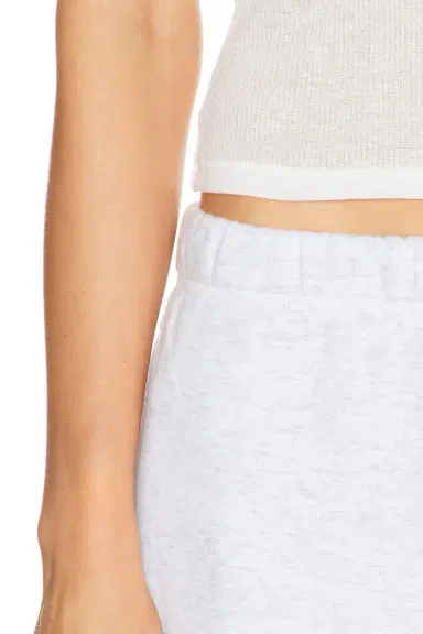 Skims Cotton Fleece Classic Straight Leg Pant | Thumbnail 6