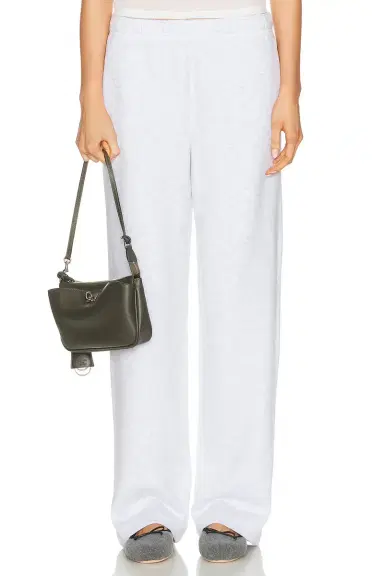 Skims Cotton Fleece Classic Straight Leg Pant | Thumbnail 1