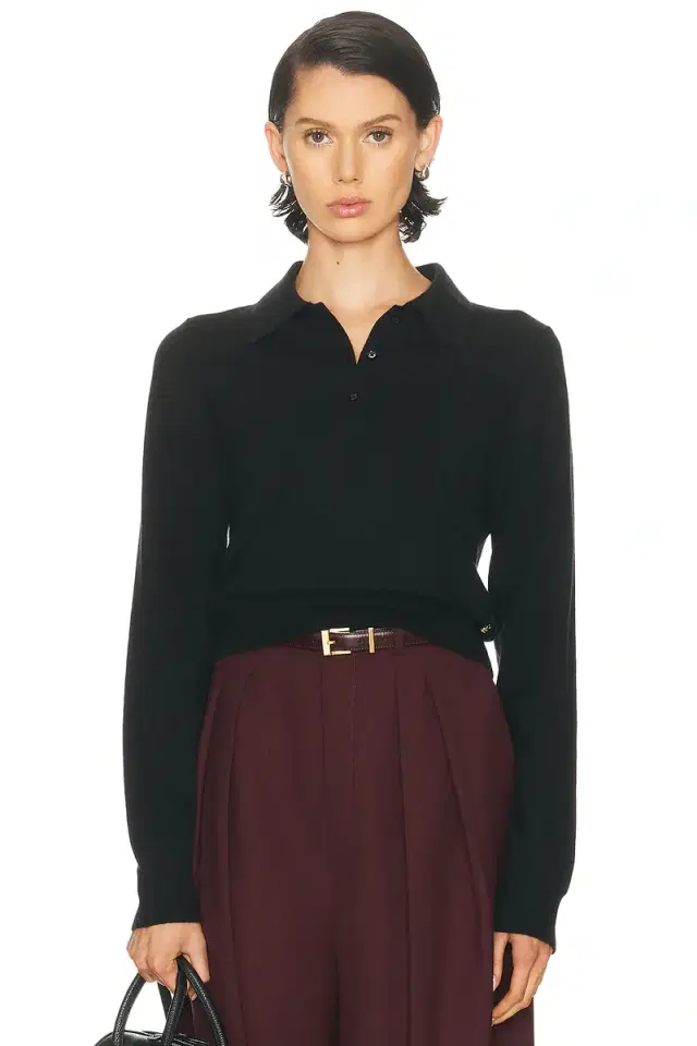 Eterne Long Sleeve Journey Cashmere Top