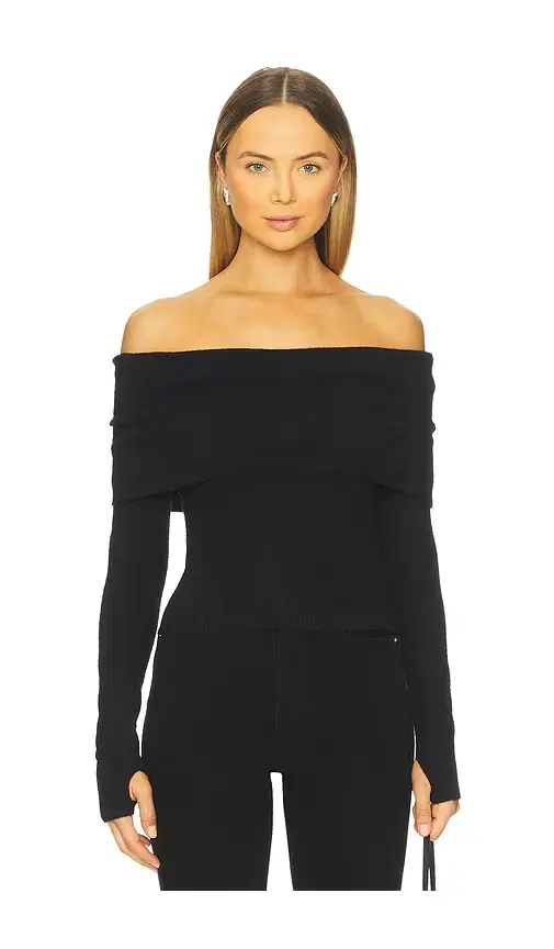SEVEN WONDERS Barly Off Shoulder Top