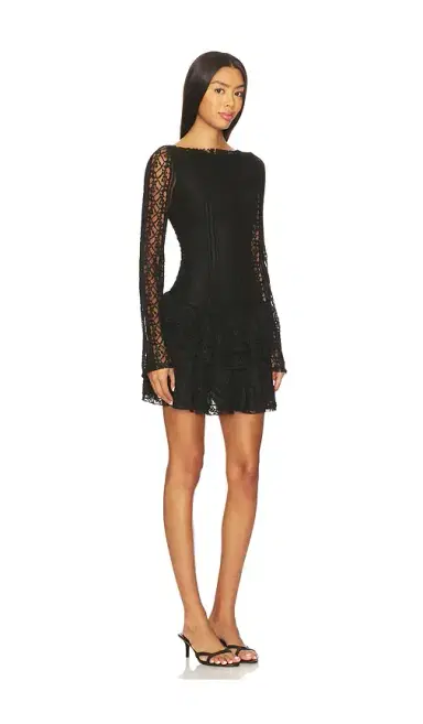 Free People Tabby Lace Mini Dress | Thumbnail 2