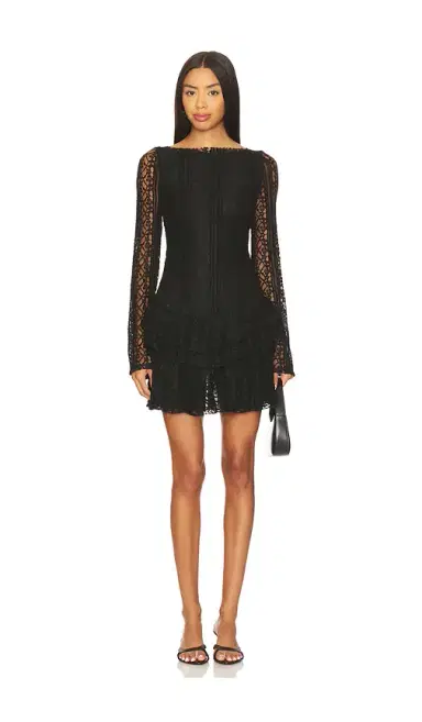 Free People Tabby Lace Mini Dress | Thumbnail 1
