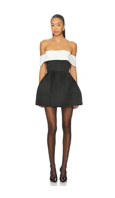 Elliatt Sorrel Off Shoulder Mini Dress | Thumbnail 1