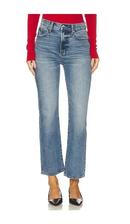 Pistola Ally High Rise Vintage Ankle Boot Jeans