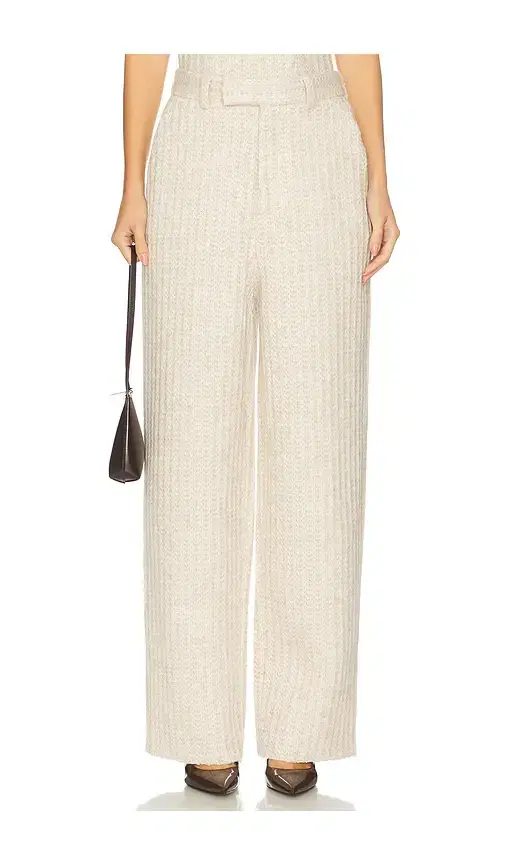 GIUSEPPE DI MORABITO Waffle Knit Pant