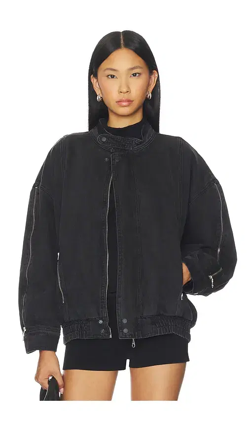 Seventy + Mochi Oversized Juno Zip Jacket Seventy + Mochi Oversized Juno Zip Jacket