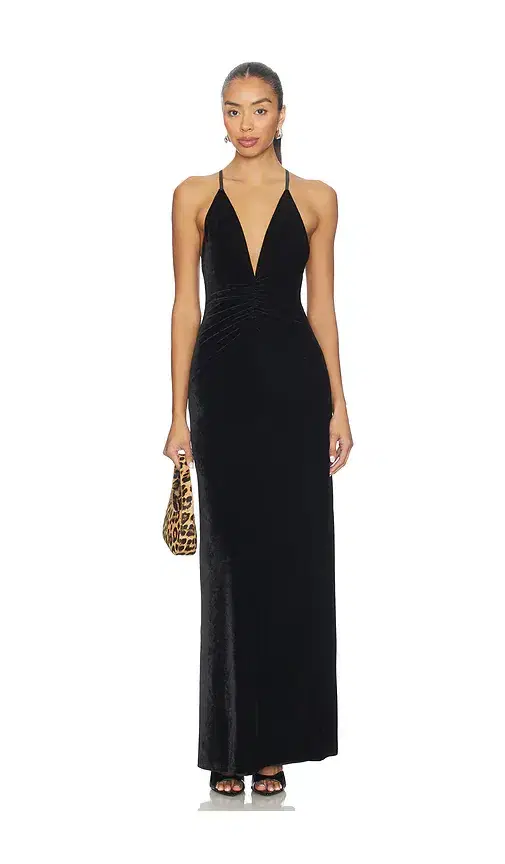 Tularosa Marilyn Velvet Gown
