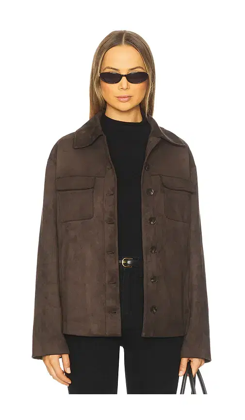 Tularosa Irene Faux Suede Jacket