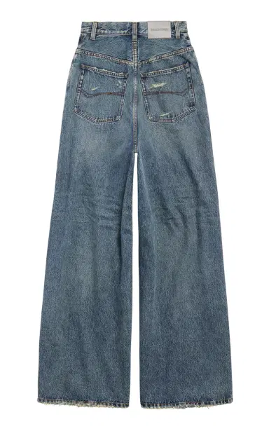Balenciaga Rigid High-Rise Wide-Leg Jeans | Thumbnail 2