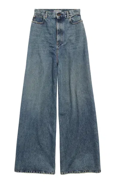 Balenciaga Rigid High-Rise Wide-Leg Jeans | Thumbnail 4