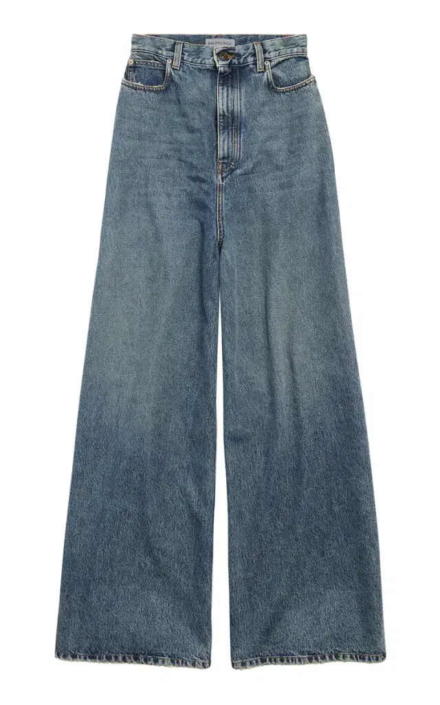 Rigid High-Rise Wide-Leg Jeans