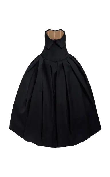 Balenciaga Wool-Blend Scuba Maxi Dress | Thumbnail 2