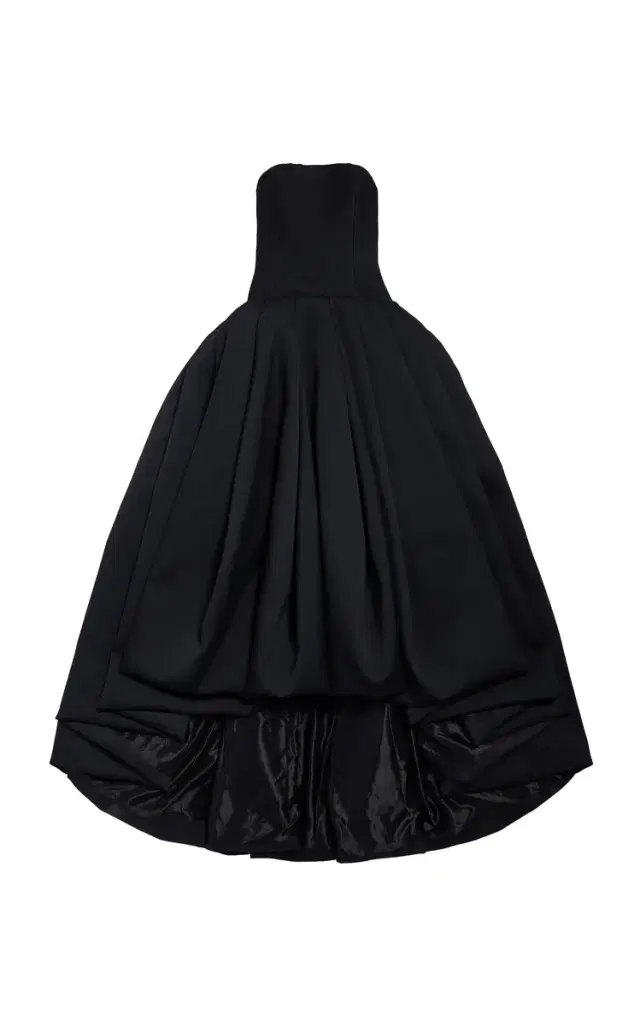 Balenciaga Wool-Blend Scuba Maxi Dress