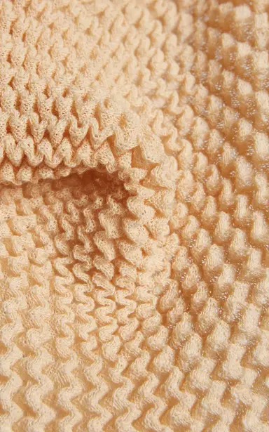 Victoria Beckham Draped Knit Strech-Cotton Top | Thumbnail 7