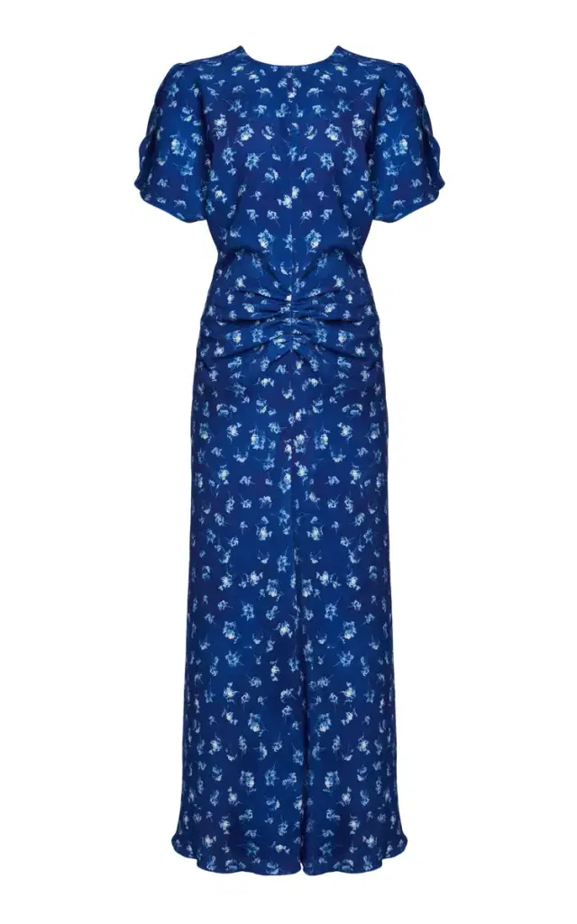 Victoria Beckham Bela Ruched Midi Dress