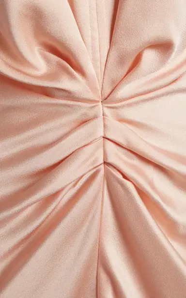 Victoria Beckham Eve Ruched Midi Dress | Thumbnail 3