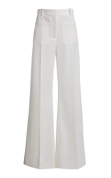 Victoria Beckham Alina High-Rise Wide-Leg Trousers | Thumbnail 1 Victoria Beckham Alina High-Rise Wide-Leg Trousers | Thumbnail 1