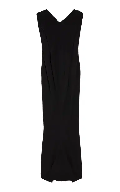 Balenciaga Silk-Wool Crepe Maxi Dress | Thumbnail 2