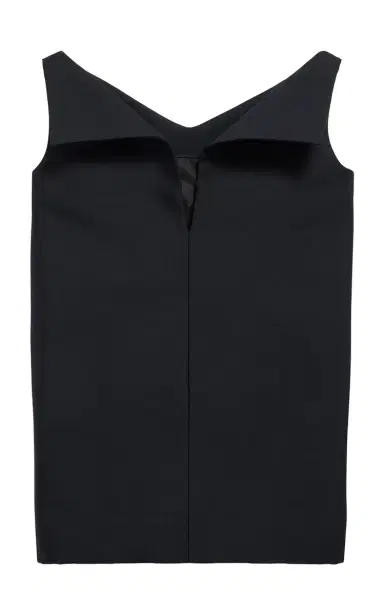 Balenciaga Vareuse Wool-Blend Scuba Mini Dress | Thumbnail 7