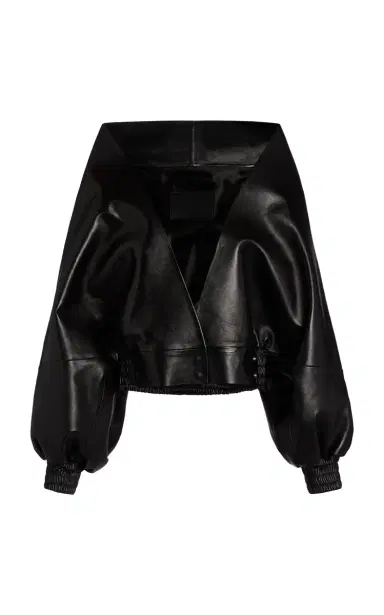 Balenciaga Lightweight Leather Wrap Jacket | Thumbnail 8 Balenciaga Lightweight Leather Wrap Jacket | Thumbnail 8
