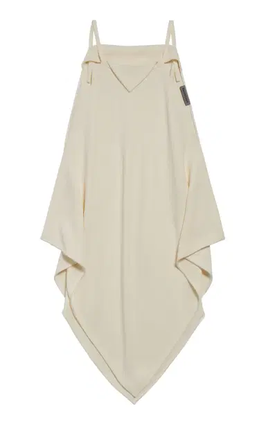 Balenciaga Silk-Wool Crepe Scarf Top | Thumbnail 5 Balenciaga Silk-Wool Crepe Scarf Top | Thumbnail 5