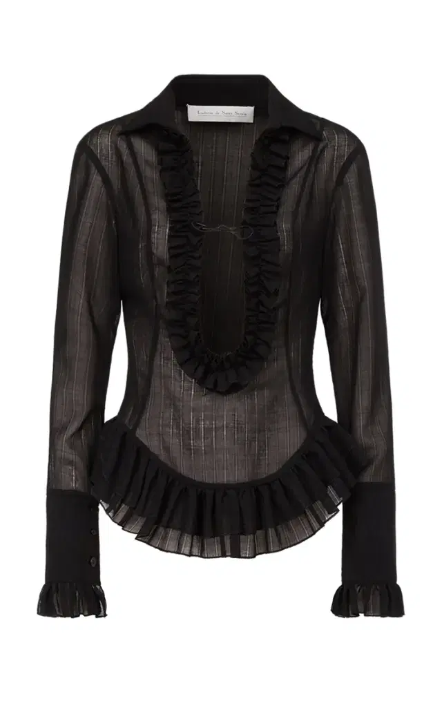 Duchesse Plunging Neckline Top